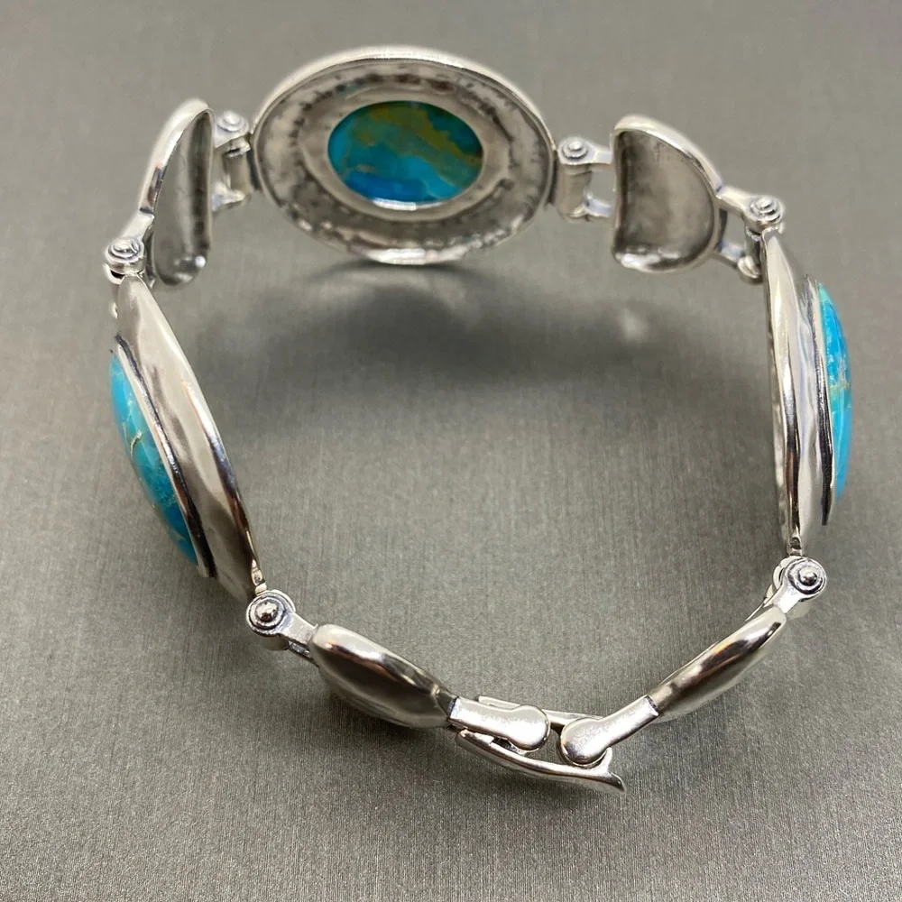 Grace & Heart G&H SANTA FE Bracelet .925 Sterling Silver & Turquoise